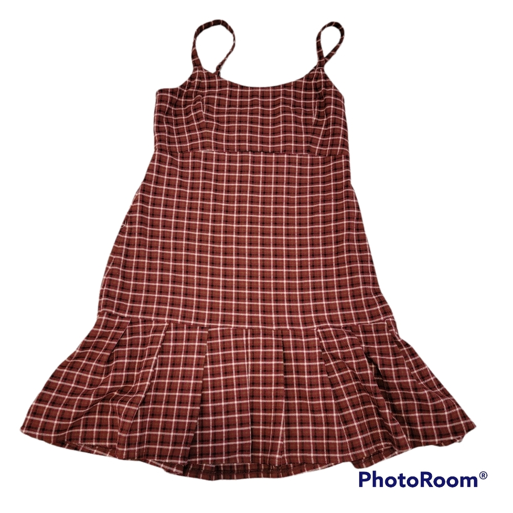 Hollister Small Plaid mini dress